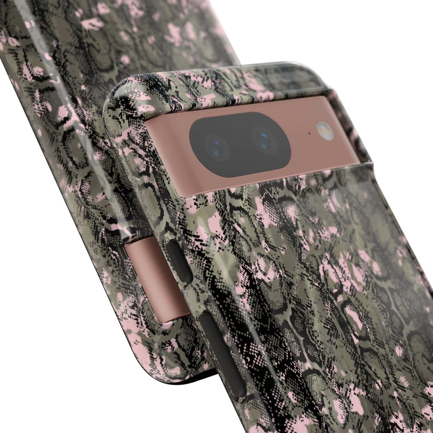 Stylish Snake Print Phone Case for Tough Protection