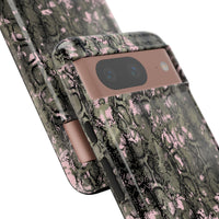 Stylish Snake Print Phone Case for Tough Protection
