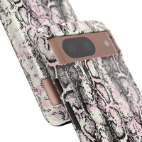 Stylish Snake Print Phone Case – Trendy Design, Tough Protection  Make a bold fashion statement while keeping your phone safe with this sleek and durable snake print case.