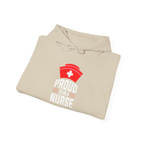 Nurse Life Hoodie - Unisex Heavy Blend™ Sweatshirt with Red Cross Design