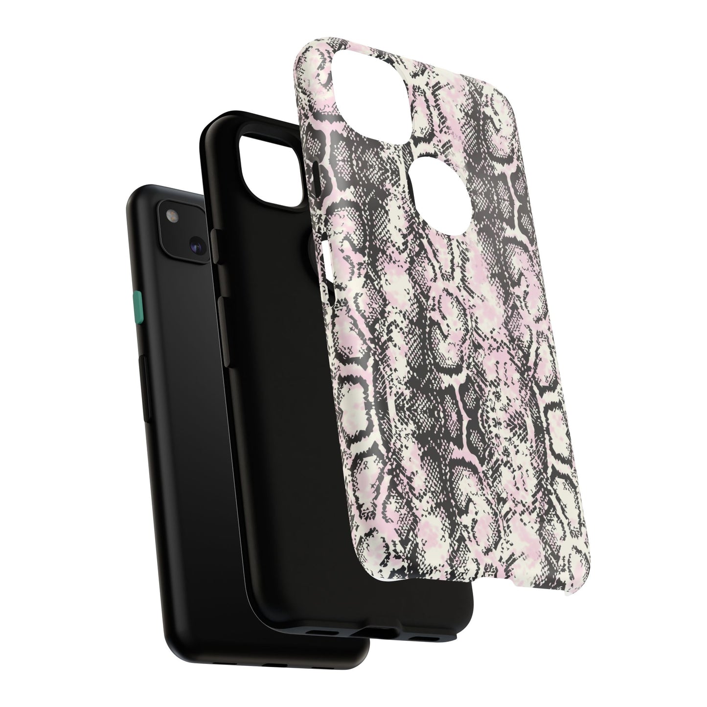 Stylish Snake Print Phone Case - Tough Protection for Trendsetters