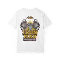 Unisex Iron Man Fitness Center T-Shirt - Motivational Workout Tee