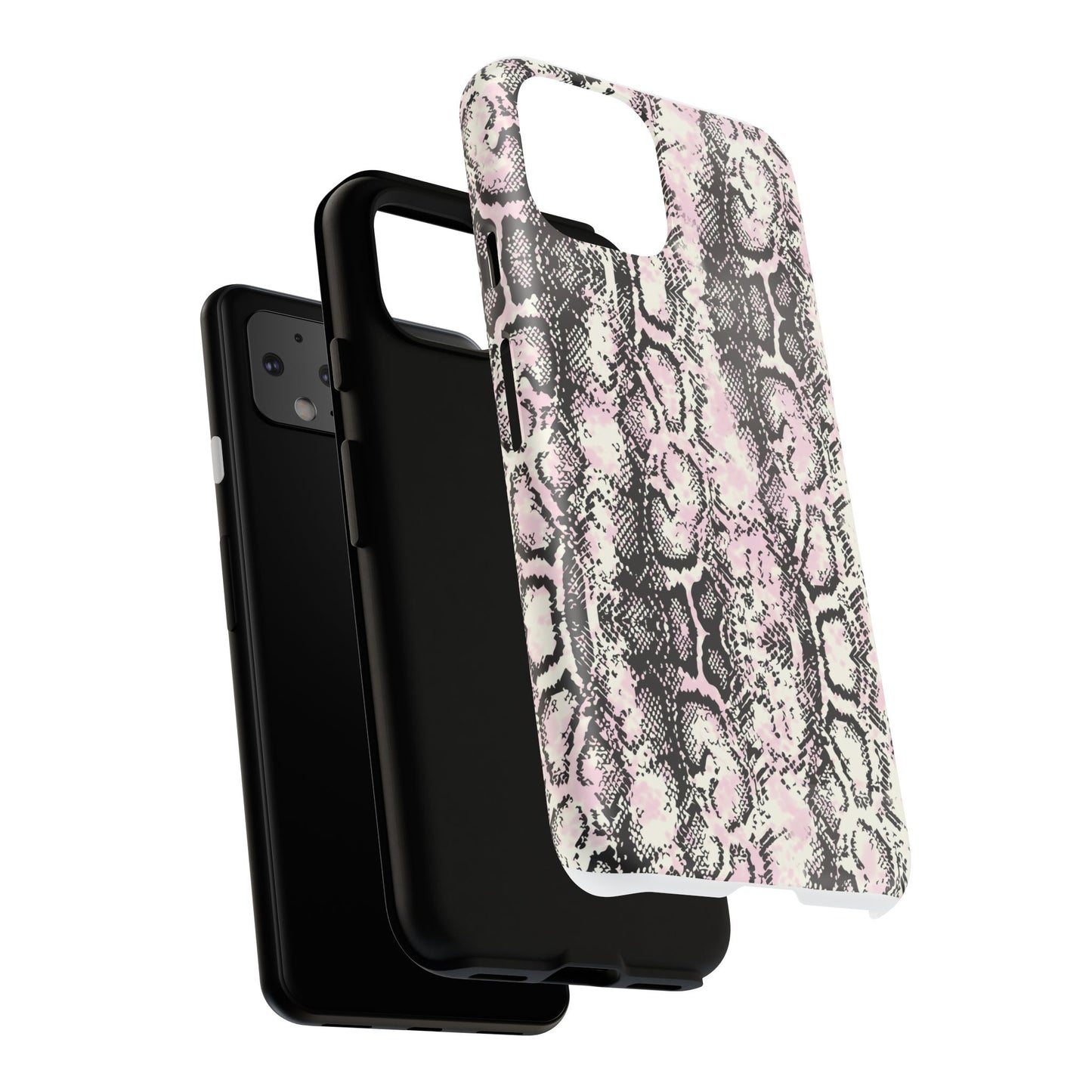 Stylish Snake Print Phone Case – Trendy Design, Tough Protection  Make a bold fashion statement while keeping your phone safe with this sleek and durable snake print case.