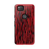 Bold Zebra Print Phone Case - Tough Protection for Trendsetters