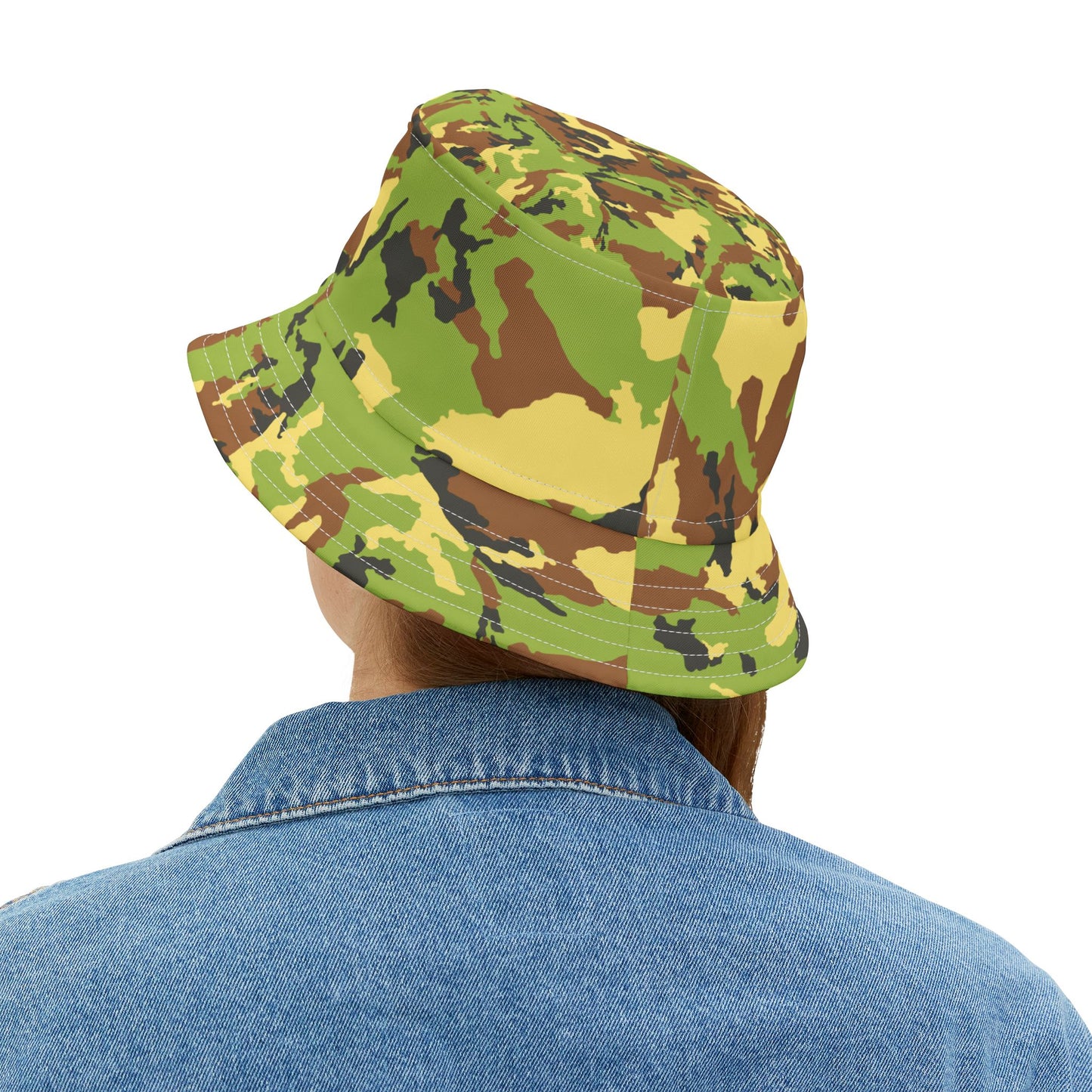 Camo Bucket Hat - Stylish Outdoor Accessory for Adventurers