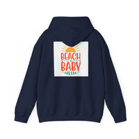 Beach Baby Hooded Sweatshirt | Summer Vibes, Beach Lover Gift, Unisex Casual Wear, Cozy Hoodie, Fun Beachwear