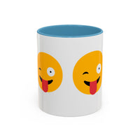 Playful Emoji Coffee Mug | Fun Yellow Faces 11oz & 15oz