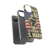 Military-Themed Phone Case - 'God Created Beer' Design