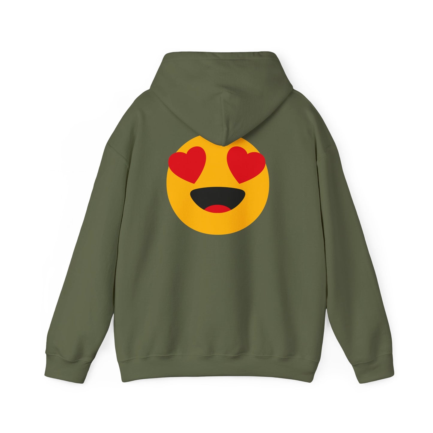 Heart Eyes Emoji Hoodie - Unisex Heavy Blend™ Sweatshirt