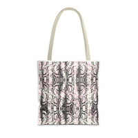 Elegant Python Print Tote Bag - Stylish and Trendy Carryall for Everyday Use