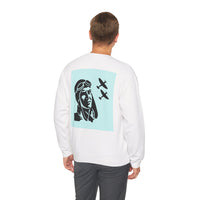 Vintage Aviator Crewneck Sweatshirt - Unisex Heavy Blend