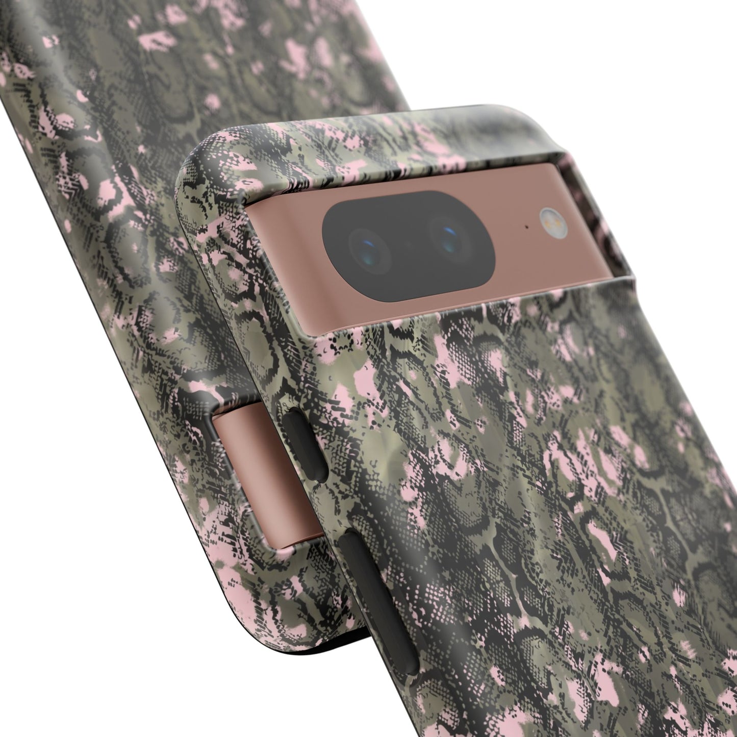 Stylish Snake Print Phone Case for Tough Protection