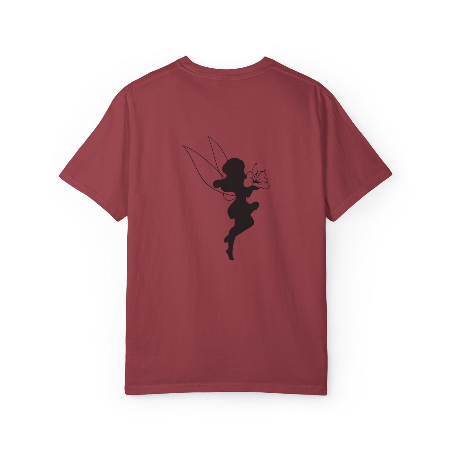Whimsical Fairy Unisex T-Shirt - Garment-Dyed, Enchanting Design