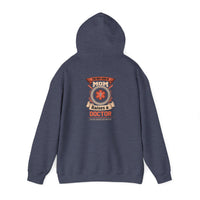 Mom Raises a Doctor Hooded Sweatshirt - Unisex Heavy Blend™