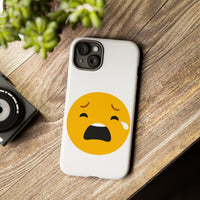 Emotional Tough Case – Sad Emoji Phone Case for Supportive Gifts