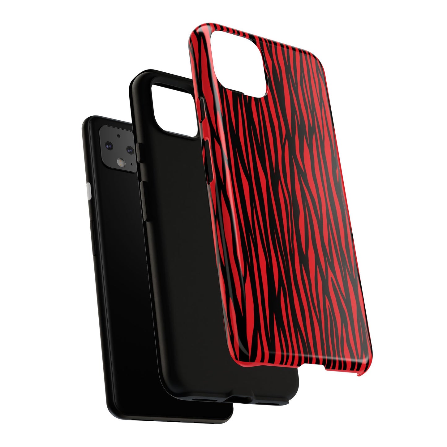 Bold Zebra Print Phone Case - Tough Protection for Trendsetters