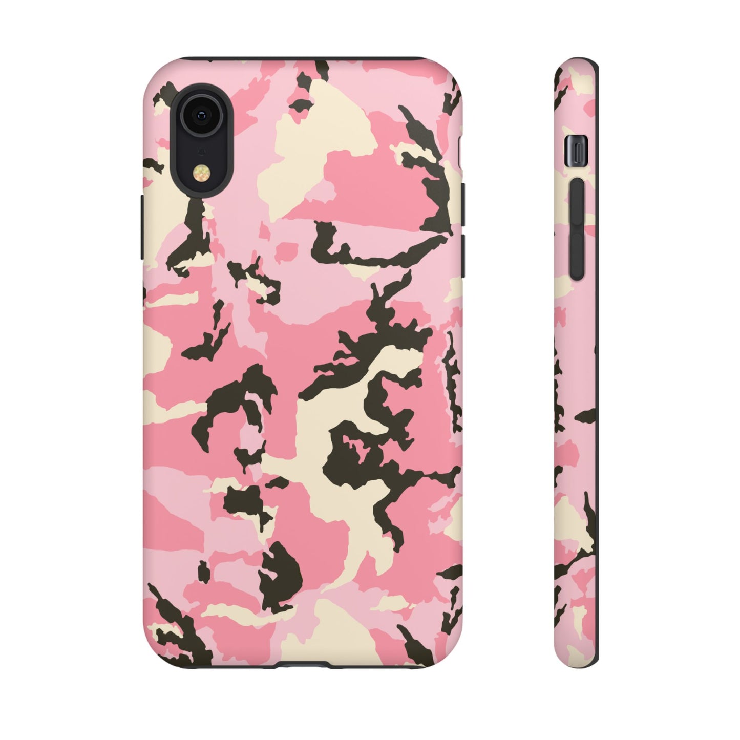 Stylish Pink Camouflage Phone Case – Tough Cases for Trendsetters