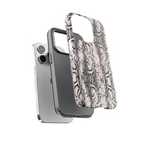 Stylish Snake Print Phone Case – Trendy Design, Tough Protection  Make a bold fashion statement while keeping your phone safe with this sleek and durable snake print case.