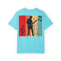 Music Lover T-Shirt, Retro Band Tee, Unisex Music T-Shirt, Guitarist Gift, Music Festival Shirt, Casual Concert Attire