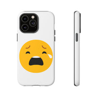 Emotional Tough Case – Sad Emoji Phone Case for Supportive Gifts