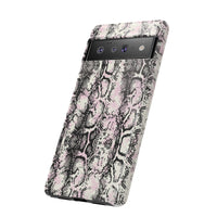 Stylish Snake Print Phone Case - Tough Protection for Trendsetters