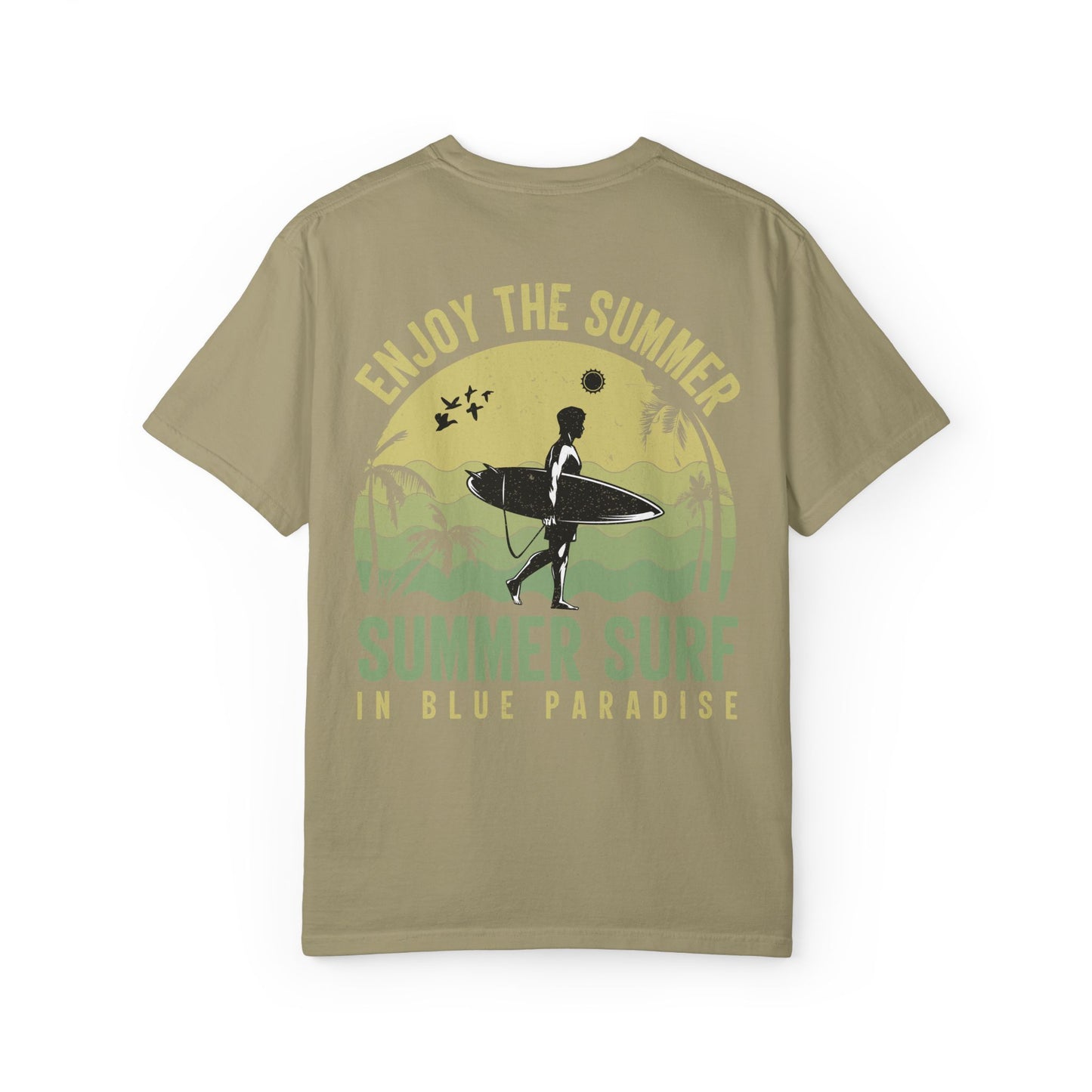 Vintage Summer Surf T-shirt, Summer Vibes, Beachwear, Unisex Graphic Tee, Casual Summer Apparel, Vacation Shirt