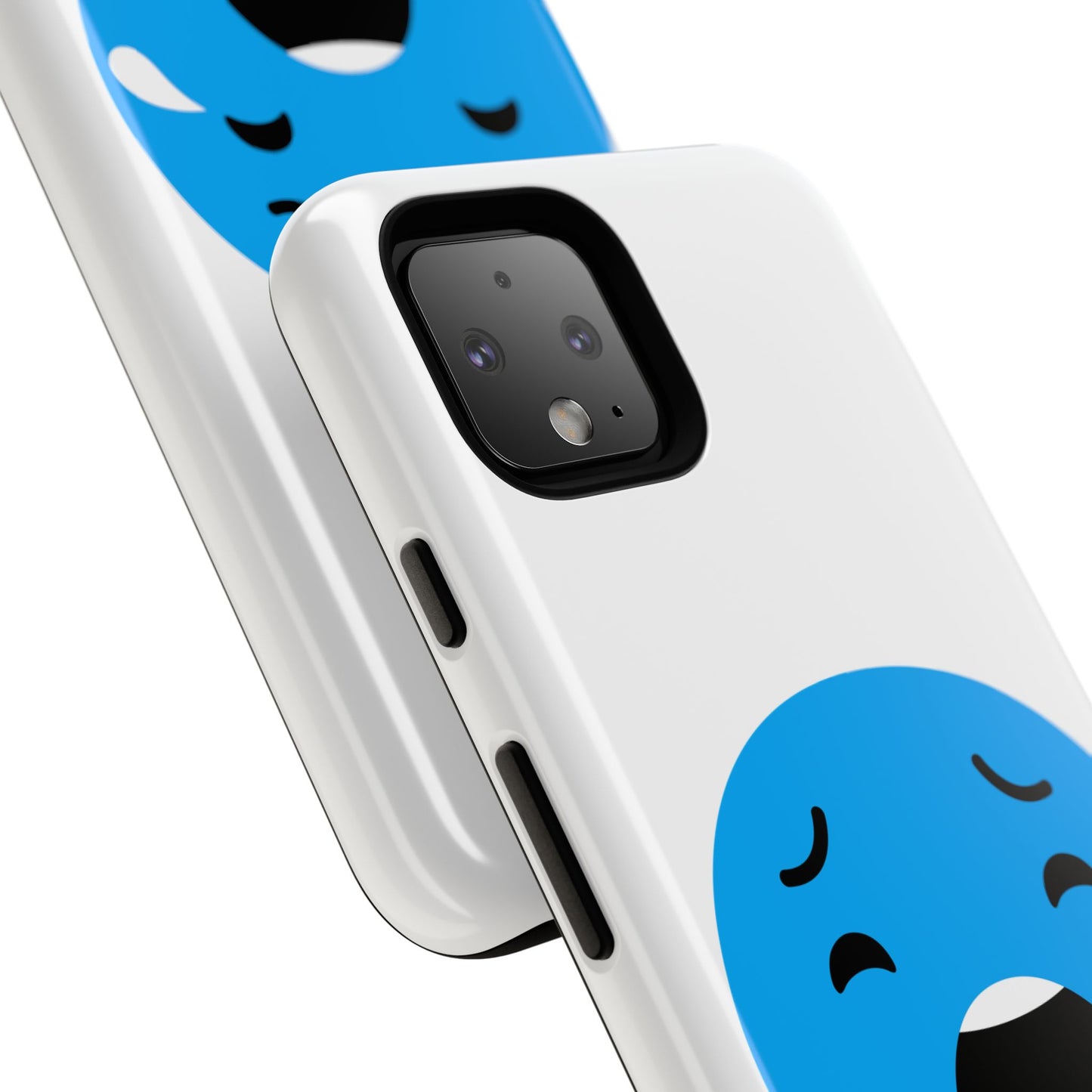 Funny Sad Face Phone Case - Tough and Stylish