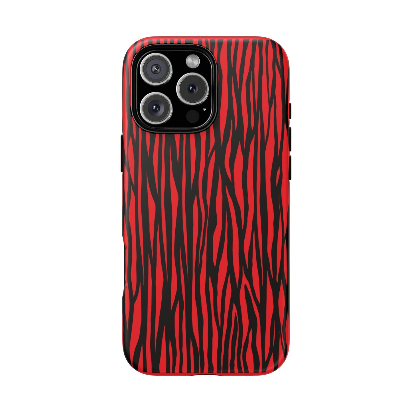 Bold Zebra Print Phone Case - Tough Protection for Trendsetters