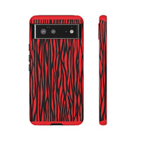 Bold Zebra Print Phone Case - Tough Protection for Trendsetters