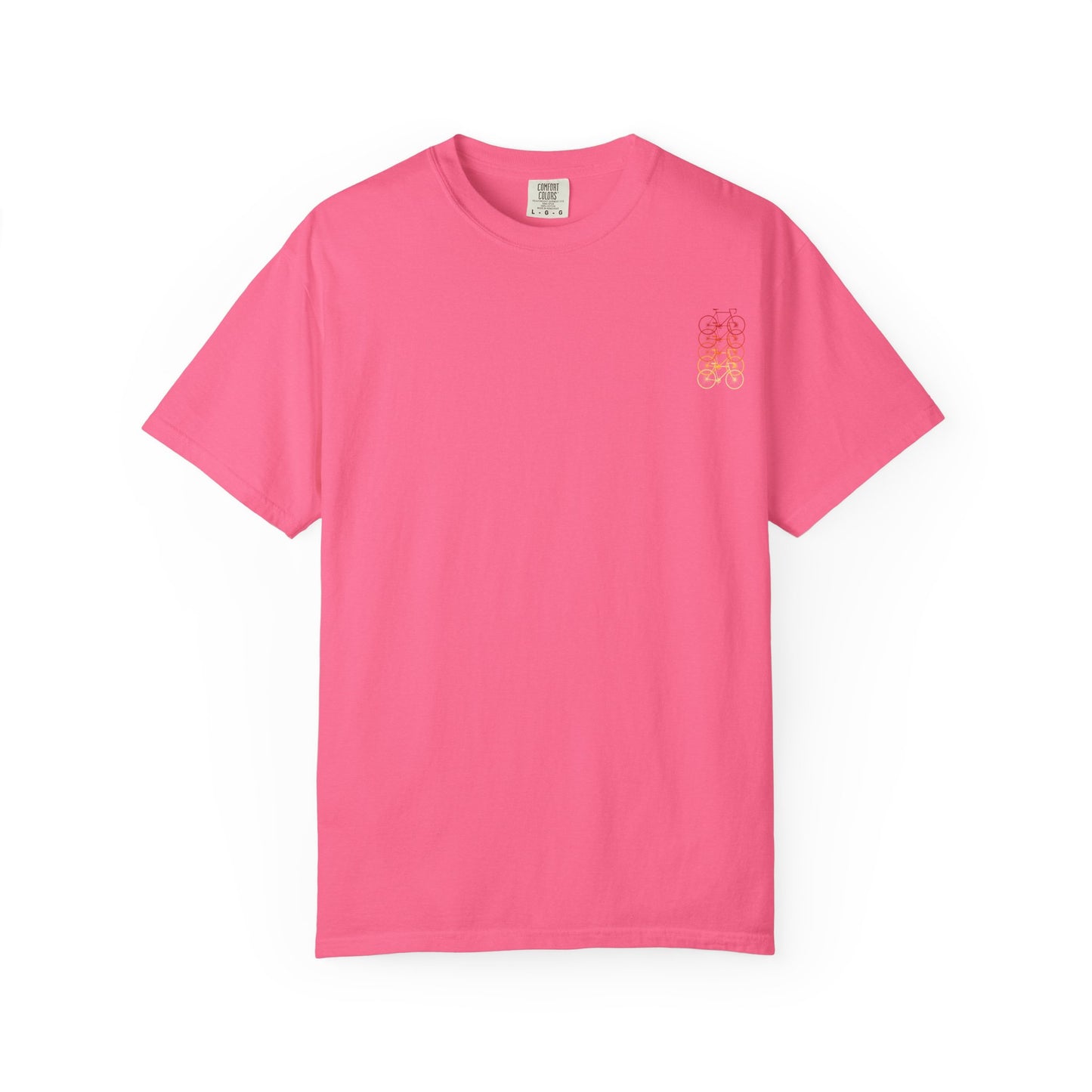 Gradient Bicycle Unisex T-Shirt - Perfect for Cycling Enthusiasts