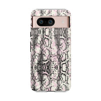 Stylish Snake Print Phone Case – Trendy Design, Tough Protection  Make a bold fashion statement while keeping your phone safe with this sleek and durable snake print case.