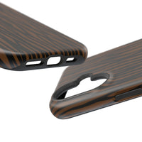 Stylish Magnetic Tough Phone Case - Bold Striped Design