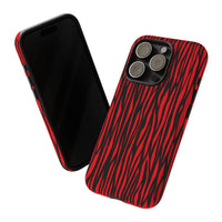Bold Zebra Print Phone Case - Tough Protection for Trendsetters