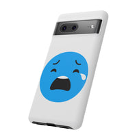 Funny Sad Face Phone Case - Tough and Stylish