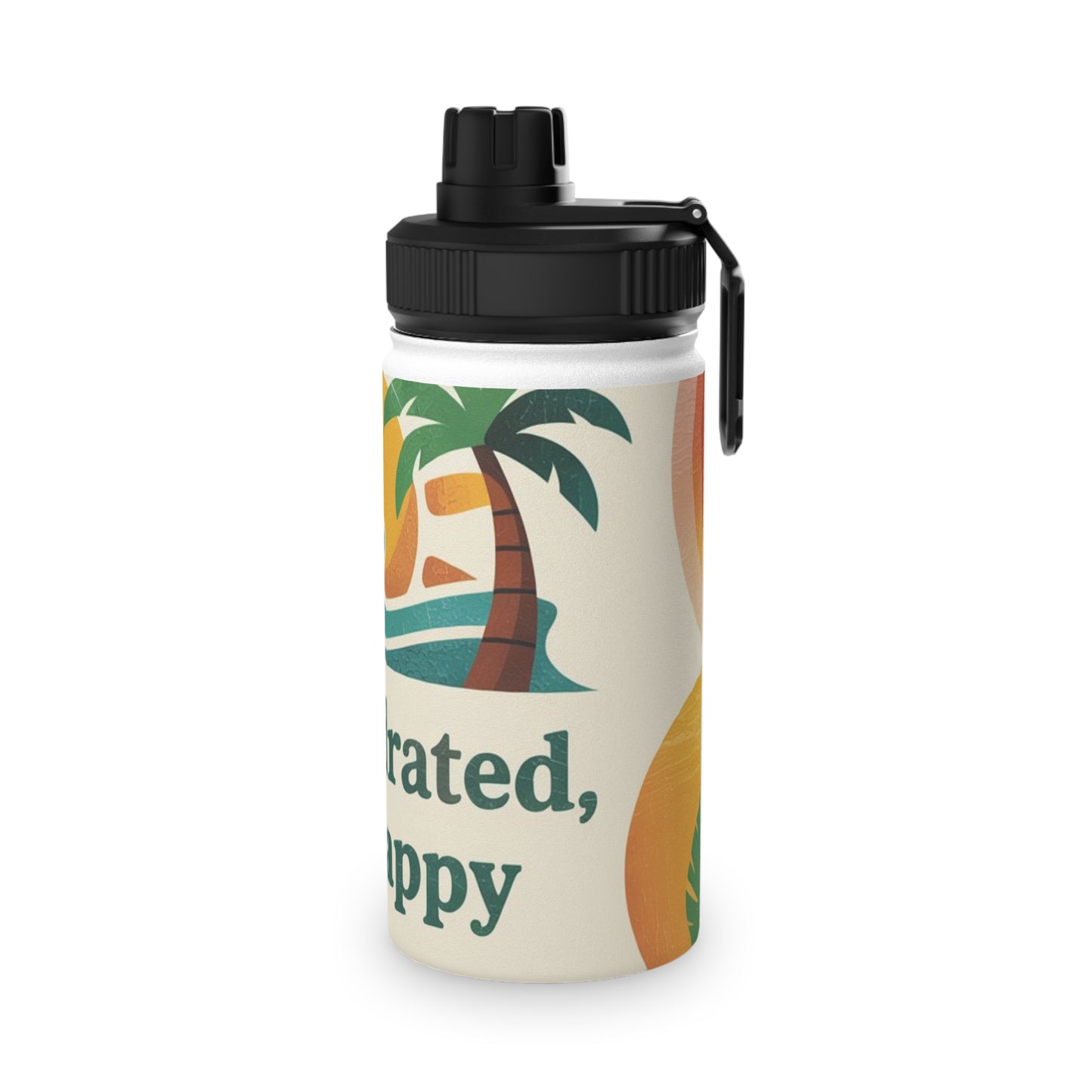 Stainless Steel Water Bottle, Sports Lid