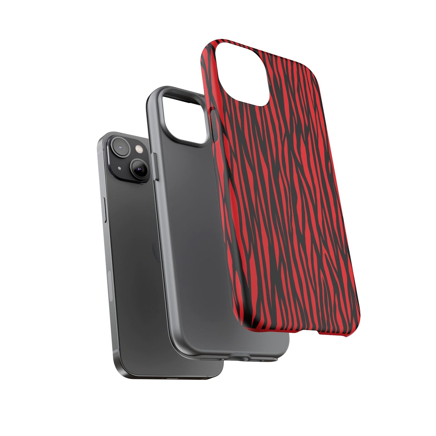 Bold Zebra Print Phone Case - Tough Protection for Trendsetters