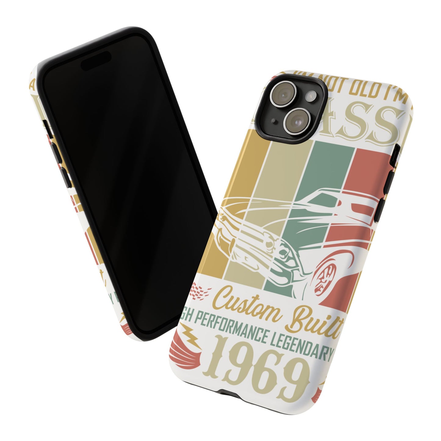 Vintage Classic Car Tough Case - Retro 1969 Design