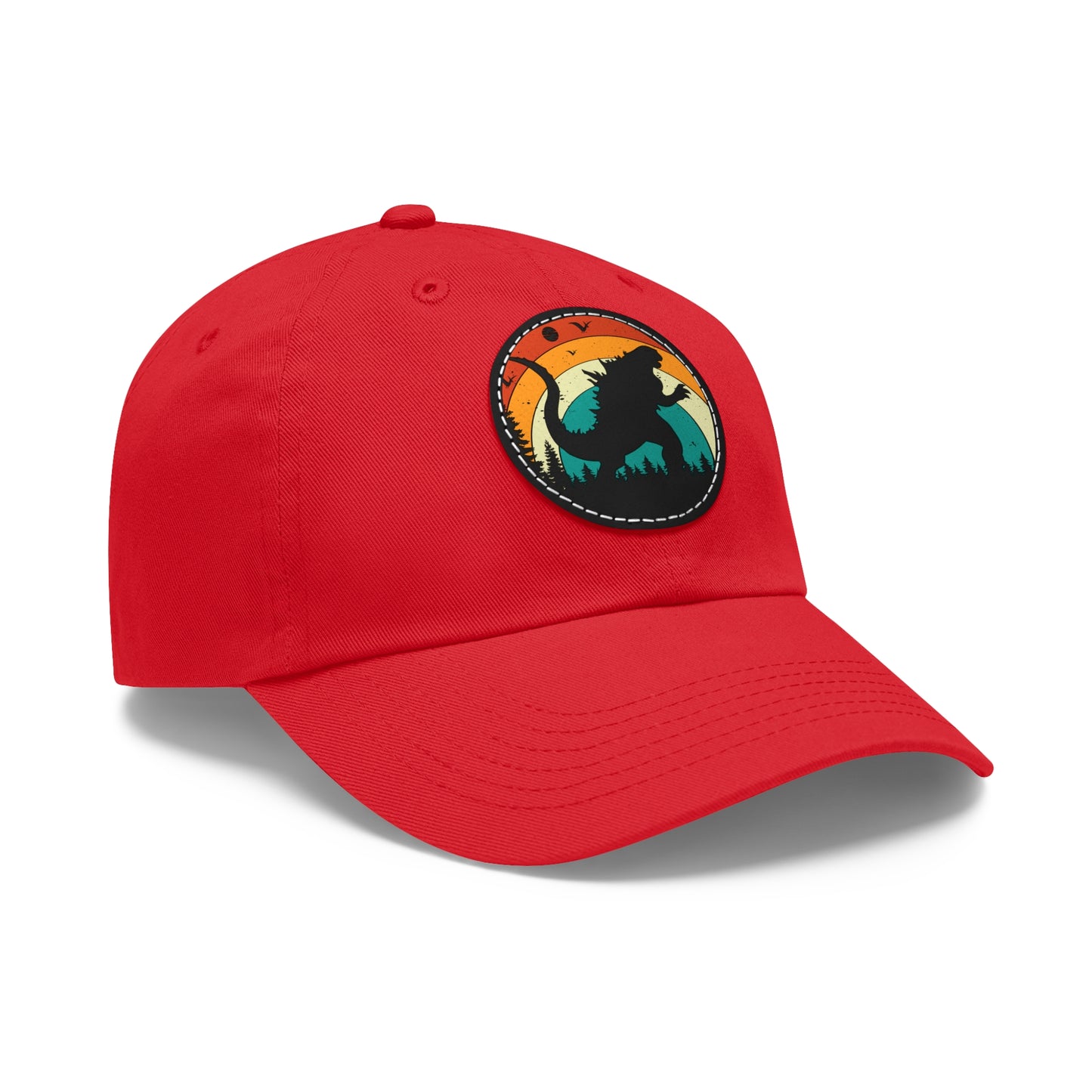 Adventure Dad Hat with Leather Patch – Perfect for Outdoor Enthusiasts
