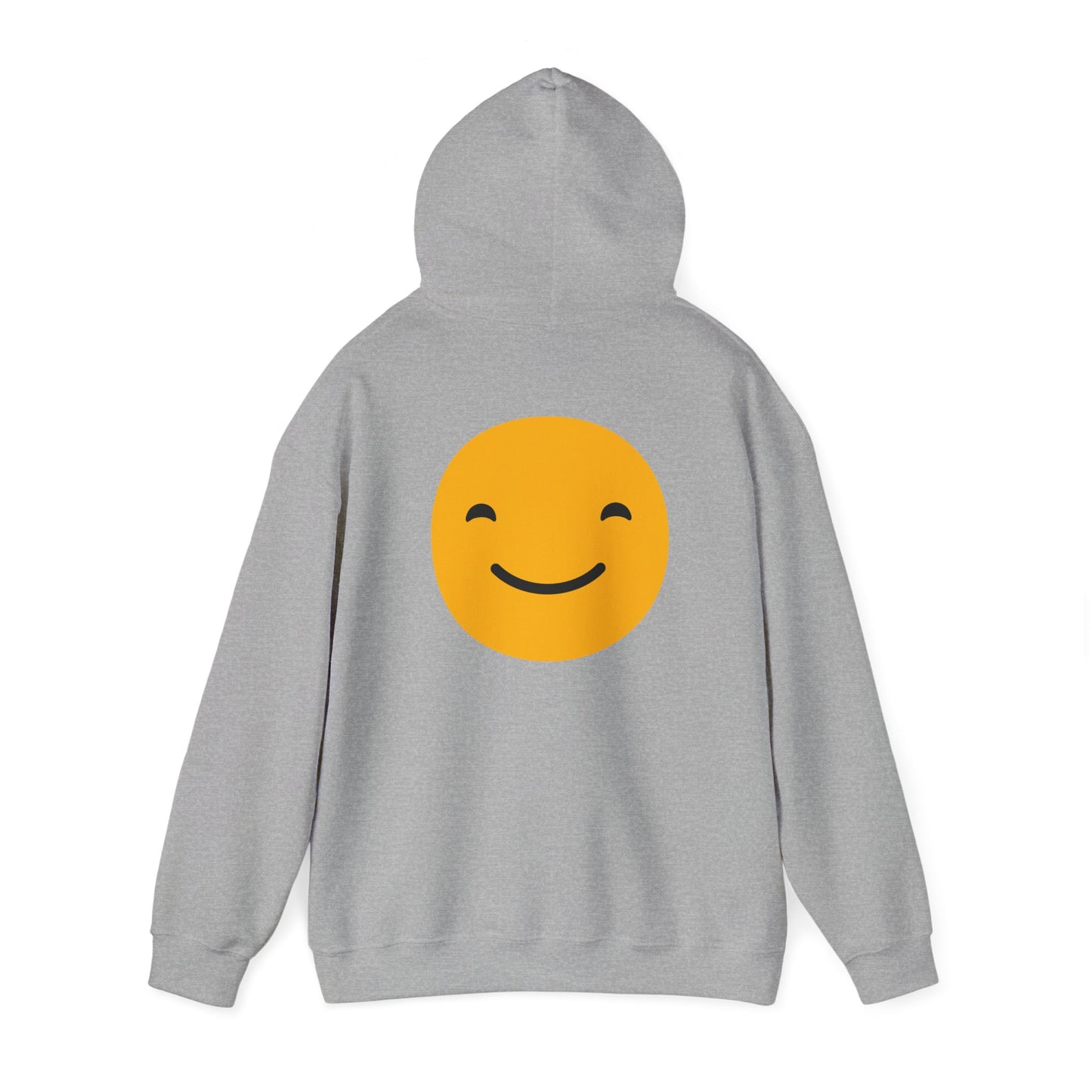 Smiley Face Unisex Hoodie - Happy Vibe Sweatshirt