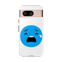 Funny Sad Face Phone Case - Tough and Stylish