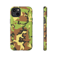 Camo Tough Phone Case - Durable Military Style Cover for Adventure Lovers