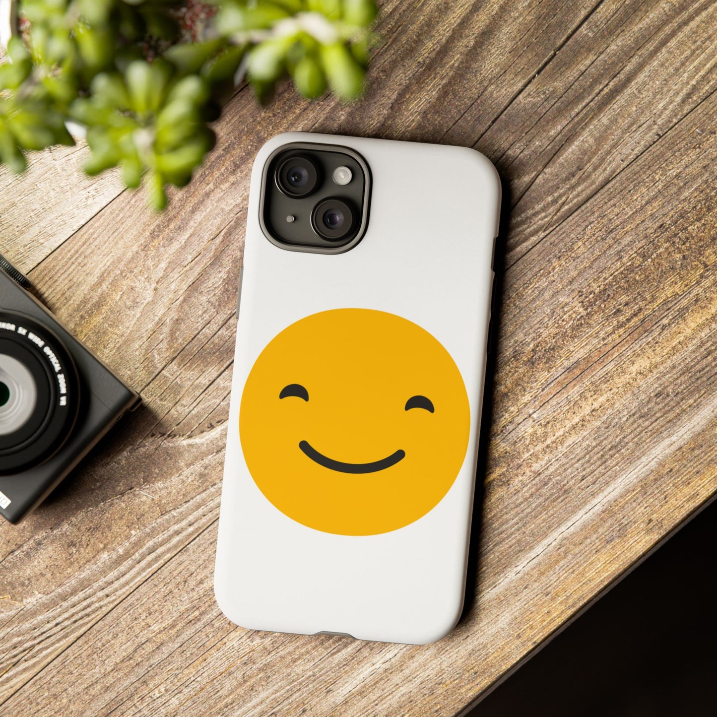 Happy Face Phone Case - Tough and Stylish Protection