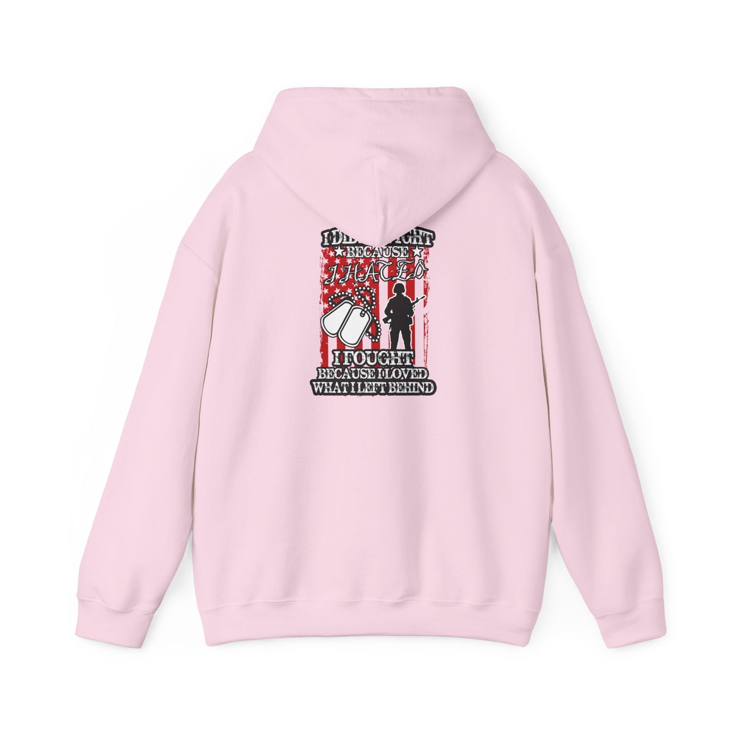 Military Supporter Hoodie, Patriotic Sweatshirt, Independence Day Gift, Veteran Clothing, USA Flag Apparel