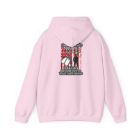 Military Supporter Hoodie, Patriotic Sweatshirt, Independence Day Gift, Veteran Clothing, USA Flag Apparel