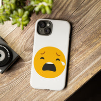 Emotional Tough Case – Sad Emoji Phone Case for Supportive Gifts