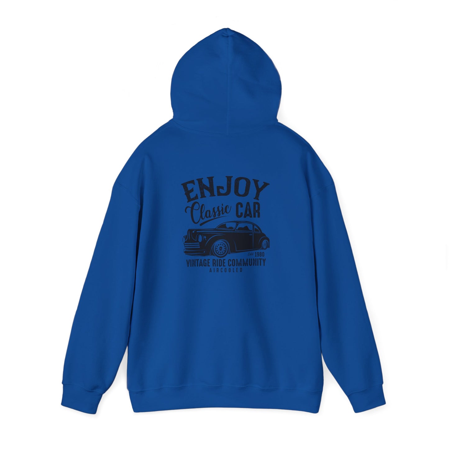 Vintage Car Lover's Hoodie - Enjoy Classic Car Design