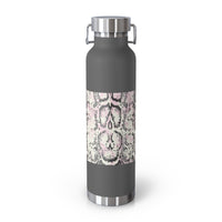 Trendy Snakeskin Insulated Water Bottle - 22oz - Perfect for Travel & Outdoor Adventures