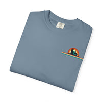Unisex Cat & Dog Sunset Graphic T-Shirt - Casual Animal Lover Tee