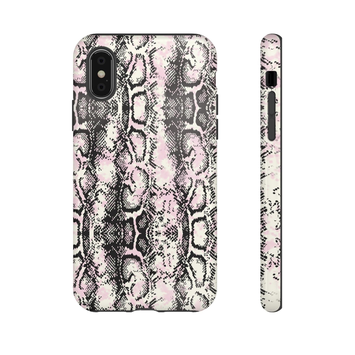 Stylish Snake Print Phone Case - Tough Protection for Trendsetters