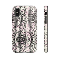 Stylish Snake Print Phone Case - Tough Protection for Trendsetters
